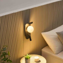 Schwarze Wandleuchte Design Lesen - Matalia