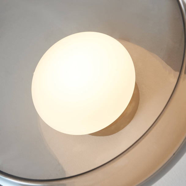 LED-Deckenleuchte Rauchglas - Théoria