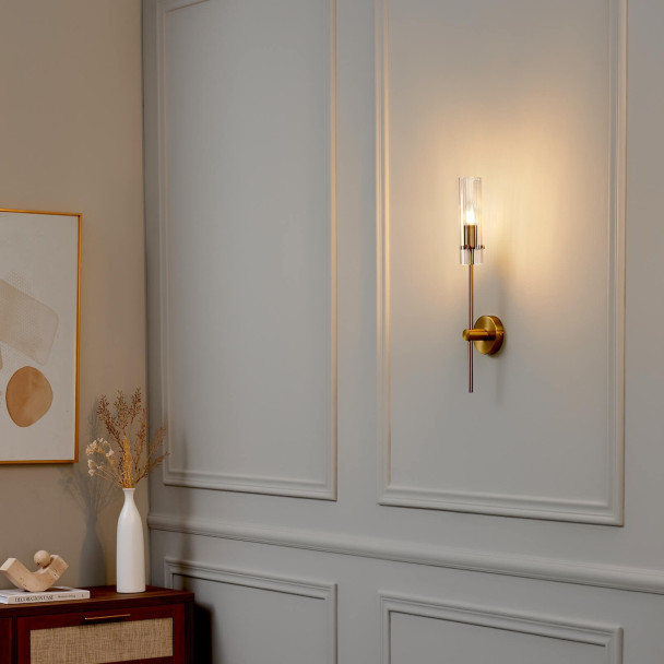 Moderne goldene Wandleuchte - Sérénia