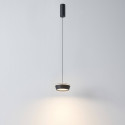 Minimalistische schwarze dimmbare Pendelleuchte - Mavel