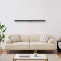 Schwarze LED-Außenwandleuchte IP54 - Noméris