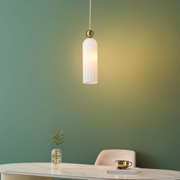 Design-Pendelleuchte glamourös zeitgenössisch - Leonora