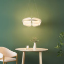 Goldene Pendelleuchte Vintage Stil - Cristalia