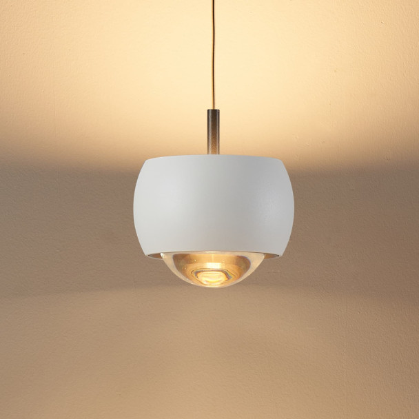 Weiße Pendelleuchte minimalistisch modernes Design - Finn