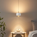 Weiße LED-Pendelleuchte verstellbares Kabel - Finn