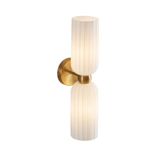 Goldene Wandleuchte schickes Design - Leonora