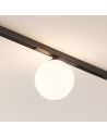 3W LED-Spot mit Glaskugel für schwarze Magnetschiene - Lyne