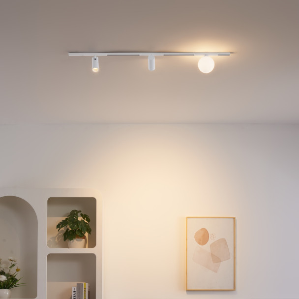 Weiße LED Schienen Lampe - Lyne