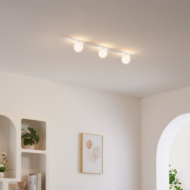 Glas Lampe auf Schiene - Lyne