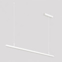 Weiße magnetische Pendelleuchte ohne Lichtmodule individuell konfigurierbar mit integriertem 50W Treiber - Lyne