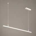 Weiße magnetische Pendelleuchte ohne Lichtmodule individuell konfigurierbar mit integriertem 50W Treiber - Lyne