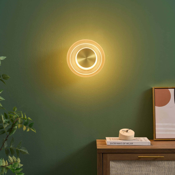 Moderne LED-Wand- oder Deckenleuchte mit...