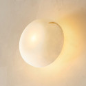 Trendige Wandleuchte oder Spot aus natürlichem Alabaster 20 cm - Liam