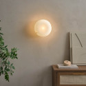 Trendige Wandleuchte oder Spot aus natürlichem Alabaster 20 cm - Liam