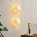 Trendige Wandleuchte oder Spot aus natürlichem Alabaster 20 cm - Liam
