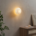 Trendige Wandleuchte oder Spot aus natürlichem Alabaster 20 cm - Liam