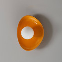 Moderne Wandleuchte aus orangefarbener Keramik - Florélys