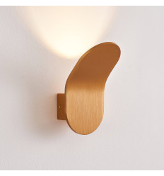 Kleine goldene Wandleuchte 6W mit indirekter LED... 2