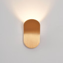 Kleine goldene Wandleuchte 6W mit indirekter LED Beleuchtung - Nils
