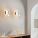 Transparente Wandleuchte mit Design-Glas und integrierter 7-W-LED – Lysa
