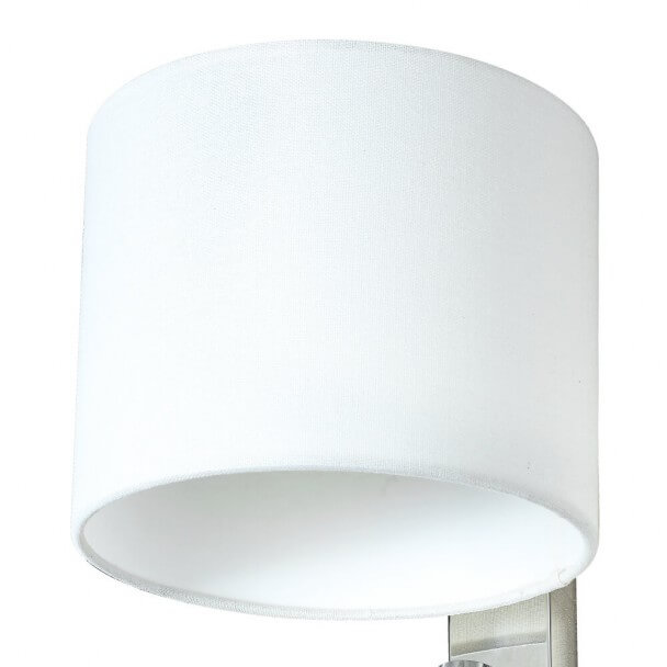 Design Konische Wand-Leselampe Chrom und Stoff - Symetra