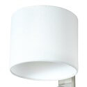 Design Konische Wand-Leselampe Chrom und Stoff - Symetra