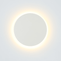 Weiße, runde Atmosphäre gilt - Lunar